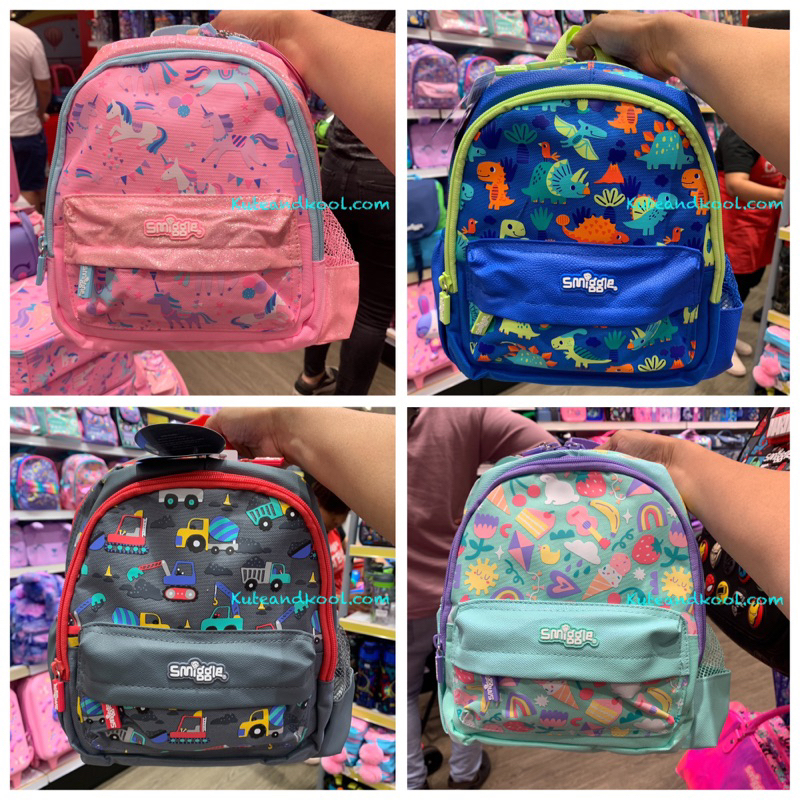 Smiggle 🌸 เป้อนุบาล 10"