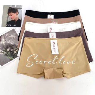 กางเกงในผู้หญิง sister hood 1030 boyshort กางเกงในขาสั้น ไร้ขอบใส่สบาย สะโพกสวย