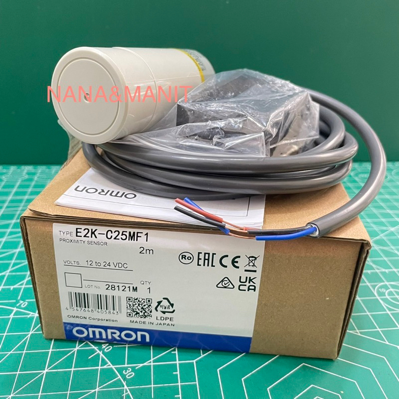 E2K-C25MF1 capacitive PNP NO พร้อมส่งในไทย🇹🇭