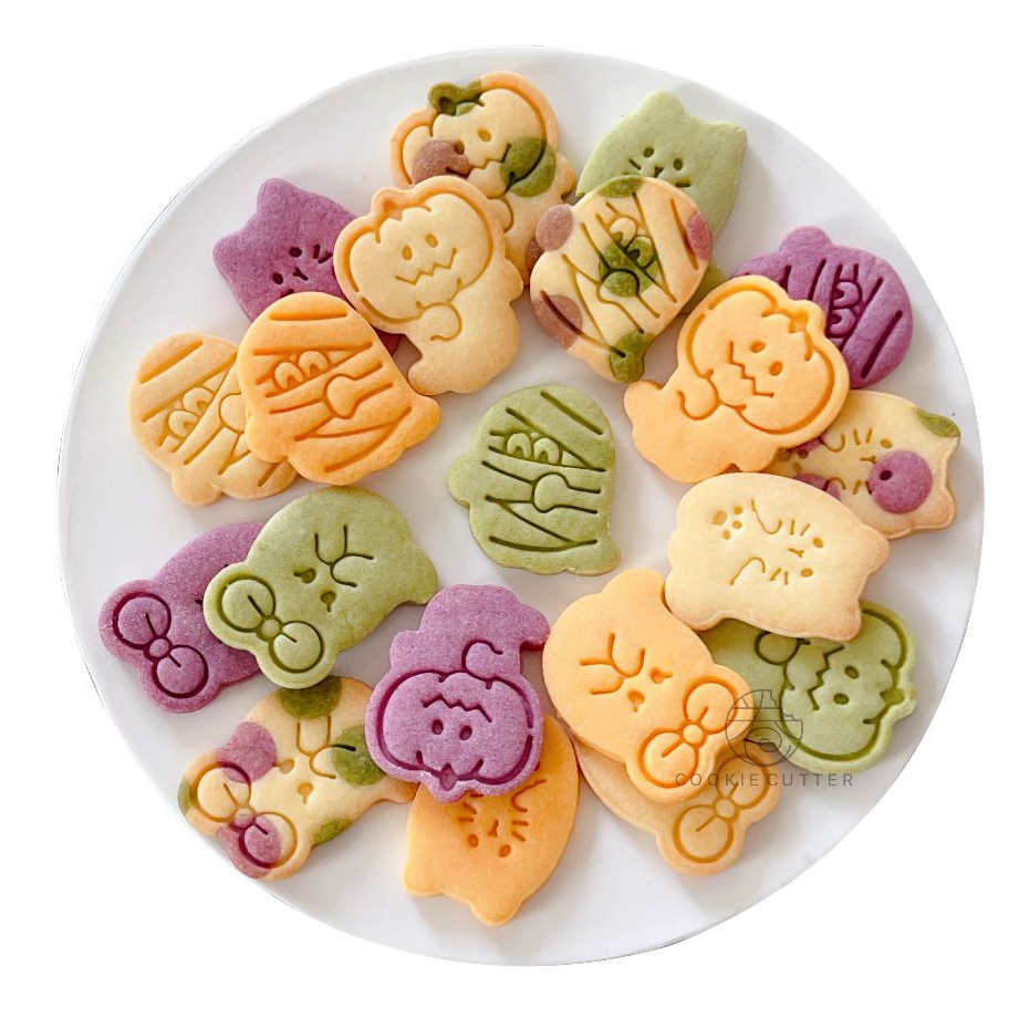 แม่พิมพ์, พิมพ์คุกกี้ ตัวกดคุกกี้ ฮาโลวีน halloween cookie mold