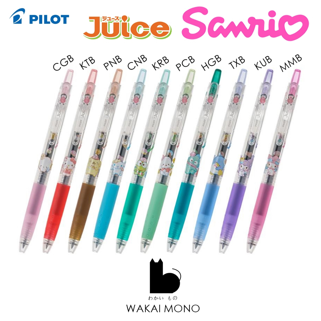 ปากกาเจล PILOT Juice Sanrio หัว 0.5mm หมึกสีดำ