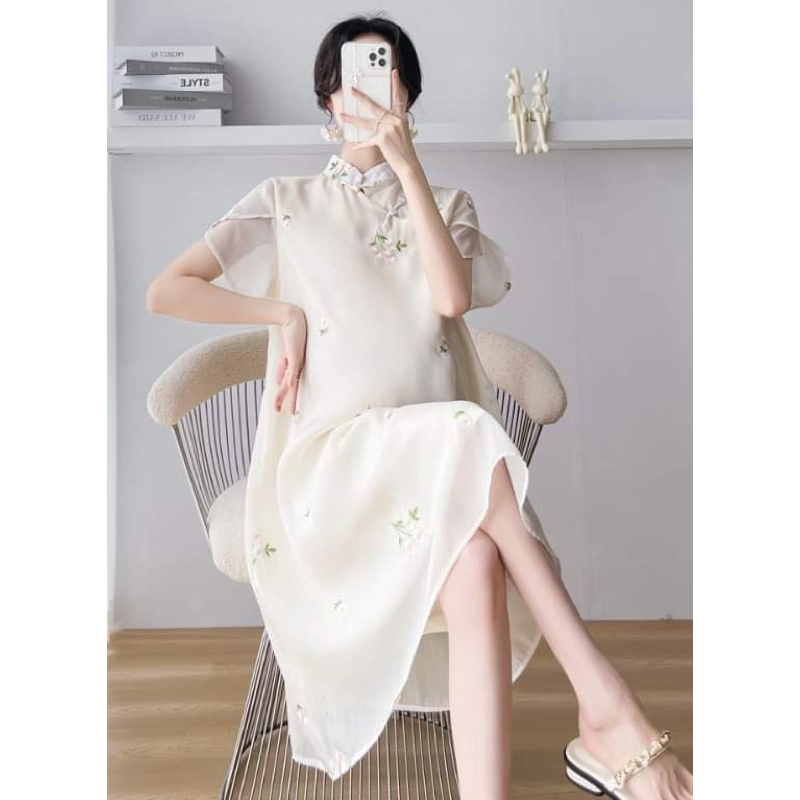 MD-2023-5 ชุดคลุมท้องคอจีน