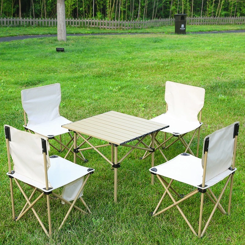 53ต๊ะเเคมป์ปิ้ง โต๊ะแคมป์ปิ้งโต๊ะพับได้ Folding table แบบพกพา อลูมิเนียม กลางแจ้ง ในร่ม แคมป์ปิ้งปิกนิก โต๊ะพับแคมป์ปิ้ง thumbnail 9