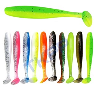 ปลายาง ทรงสลิม 7cm.น้ำหนัก2g. แถมเบ็ดเท็กซัส 2/O เหยื่อยาง ห…