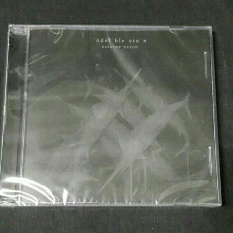 Cd ซีดีเพลงไทย Desktop Error ; Indelible Stain