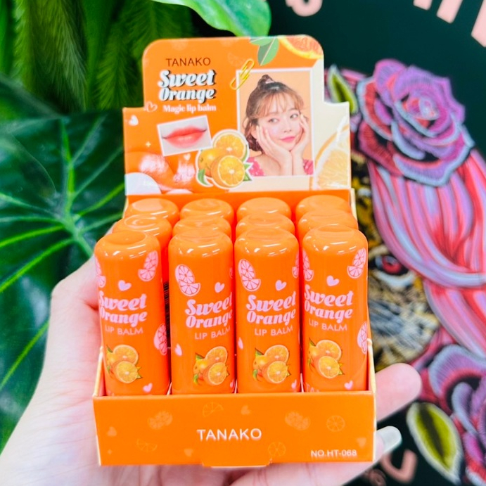 HT-068 Tanako ลิปมันเปลี่ยนสีสูตรส้ม sweet orang(ยกกล่อง12ชิ้น)​ – โปรปัง