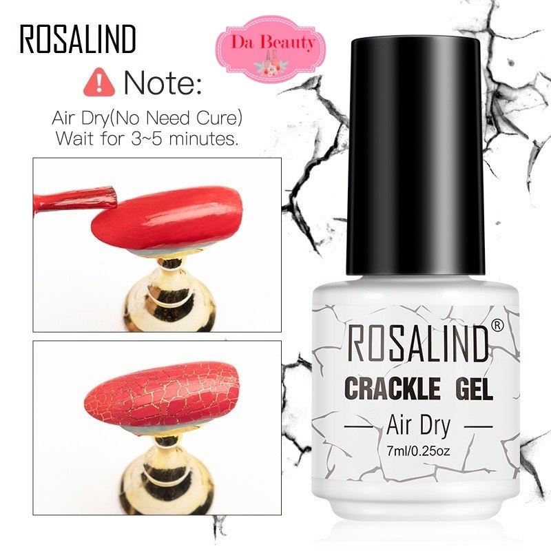 ใหม่! สีเจลแตก Rosalind ยาทาเล็บแตก สีหินอ่อน สีเจลแตก หินอ่อน ลายหินอ่อน