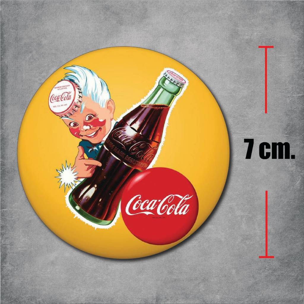 sticker pvc COKE สติกกอร์ โค้ก งานออฟเซ็ทแท้ pvc กันน้ำ กันแดด