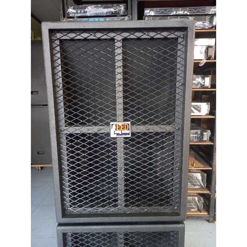 ตู้ลำโพงเปล่า12นิ้ว BV12 ไม้อัดภูเขา20mm ยางรองตู้ ขนาด ก39×ย55×ส56 ซม กดสั่งออเด้อล่ะ1ใบ