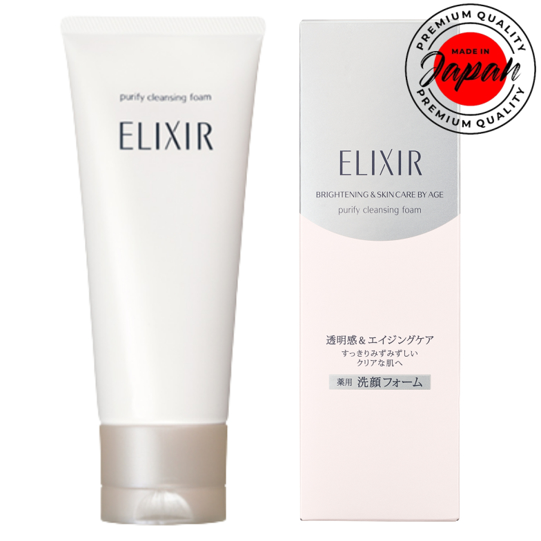 Shiseido Elixir คลีนซิ่งโฟม 145 กรัม รับประกันความแท้ 100% ส่งตรงจากญี่ปุ่น