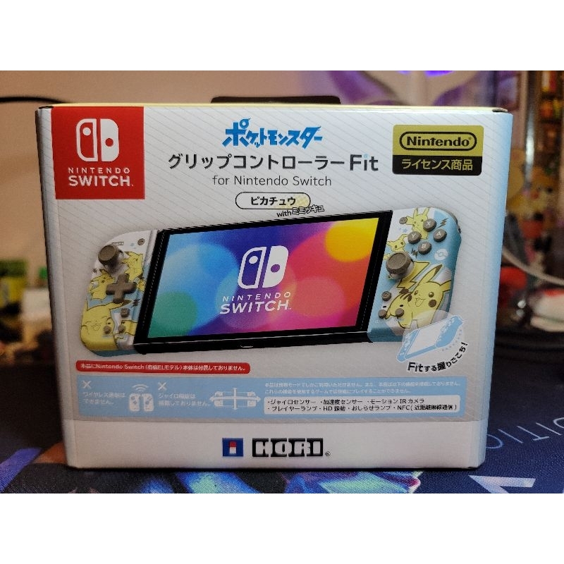 (พร้อมส่ง) Hori split pad limited Pikachu มือ1 Nintendo switch