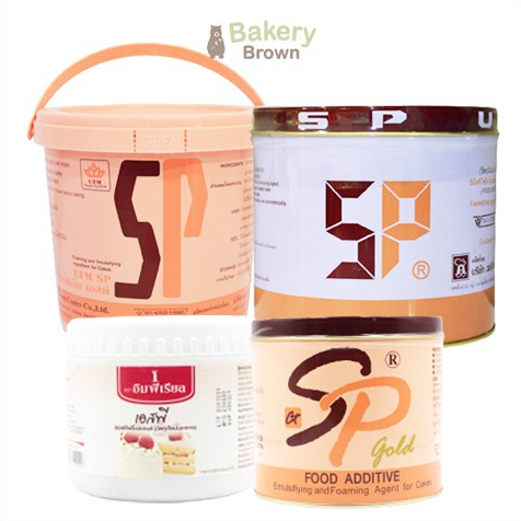 เอสพี SP สารเสริมเค้กเบเกอรี่ เอสพี ตราโกล์ด ตรายูเอฟเอ็ม (ufm) อเมริกันเบเกอร์ อิมพิเรียล ขนาด 1กก.