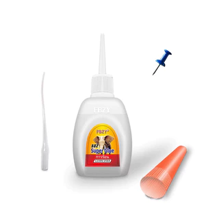 FBZY Glue กาวร้อนแห้งไว 30ขวด 45กรัม กาวติดไม้ รองเท้า เซรามิก กระจก