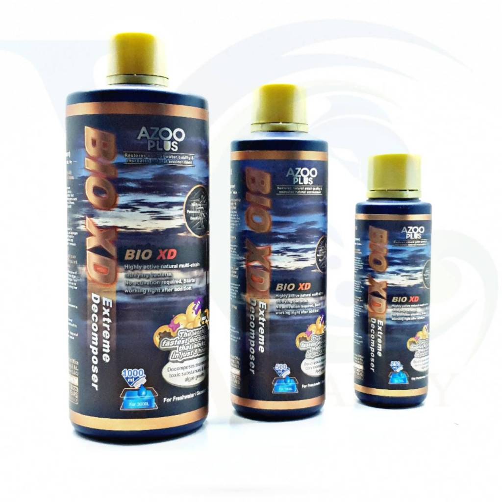 AZOO-BIO XD(แบคทีเรียสูตรใหม่ สำหรับตู้ไม้น้ำ,ตู้ปลาโดยเฉพาะ)