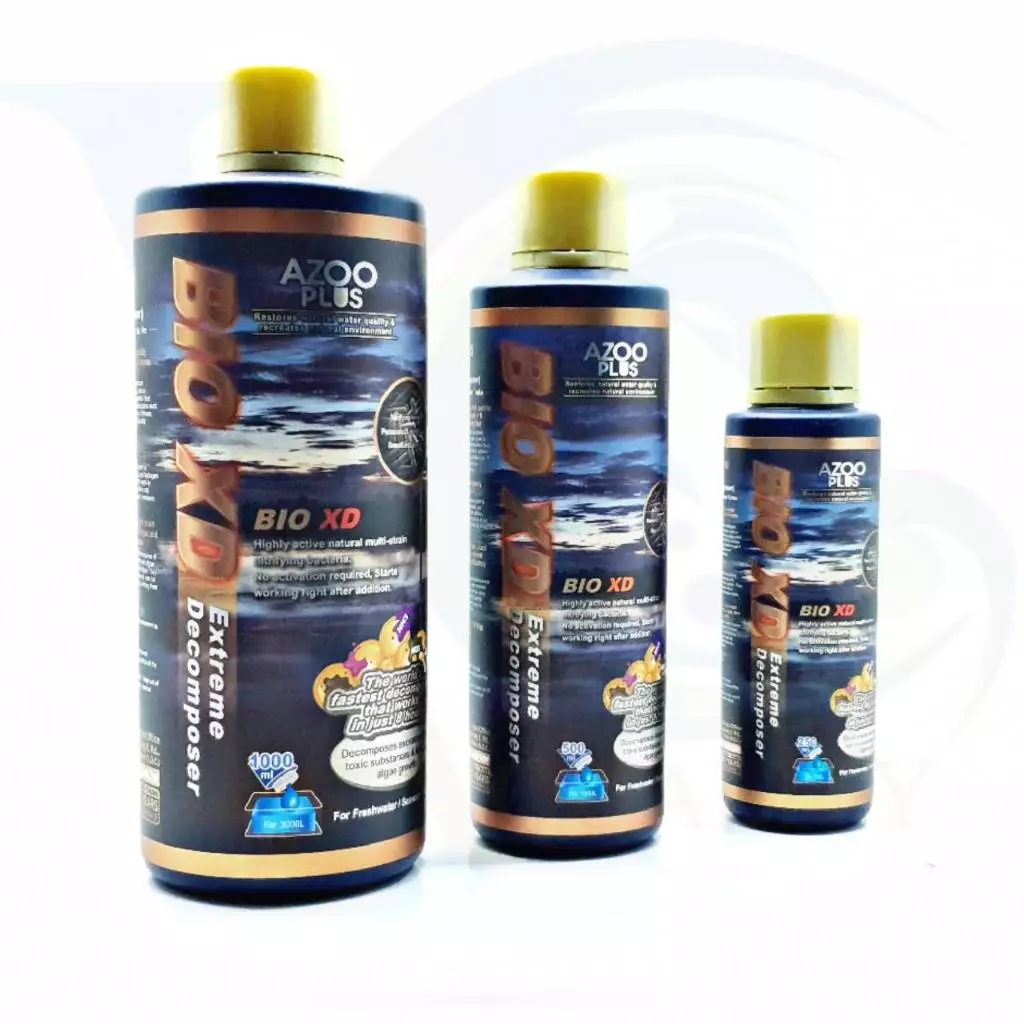 AZOO-BIO XD(แบคทีเรียสูตรใหม่ สำหรับตู้ไม้น้ำ,ตู้ปลาโดยเฉพาะ)