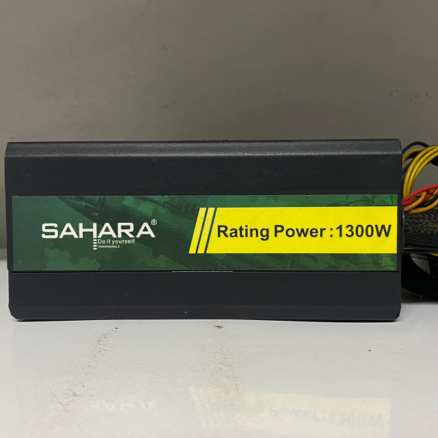 POWER PSU SAHARA PW020 1300W +80 PLUS GLOD ( BITCOIN ) พาวเวอร์ สินค้ามือสอง มีประกันร้าน 14 วัน MAX