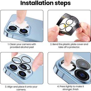 Focus ฟิล์มกระจก กล้อง for iPhone 17 15 14 13 12 11 Pro Max Mini Air Plus 14+ 15+ 16+ ไอโฟน