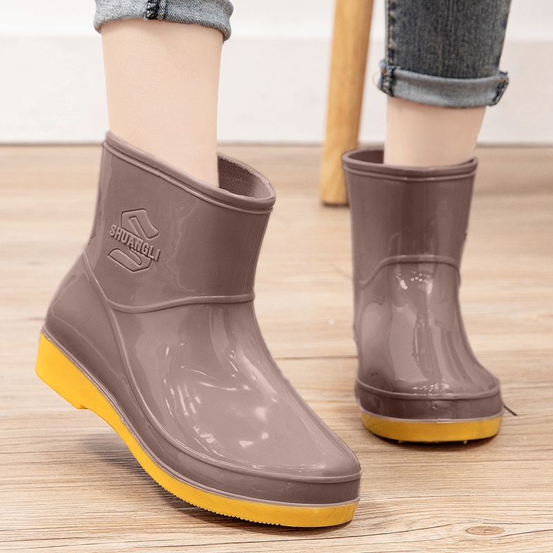 Fshow จัดส่งจากไทย รองเท้าบูท เอนกประสงค์ข้อสั้นใช้งานสะดวก มีให้เลือก5สีกันไปเลย ราคาสุดว๊าว ต้องซื้อติดบ้านน๊า - รูปที่ 6