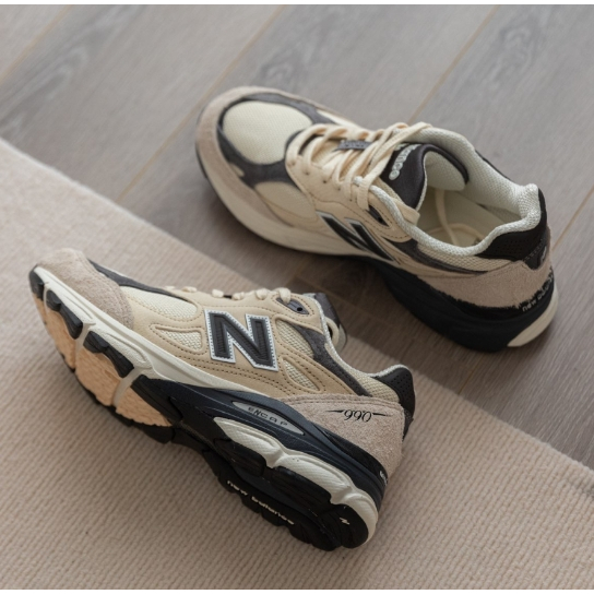 New Balance NB 990 AD3 V3 "Teddy Made beige ของแท้ 100%