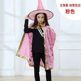 พร้อมส่ง ฮาโลวีนเสื้อคลุมเด็ก+หมวก