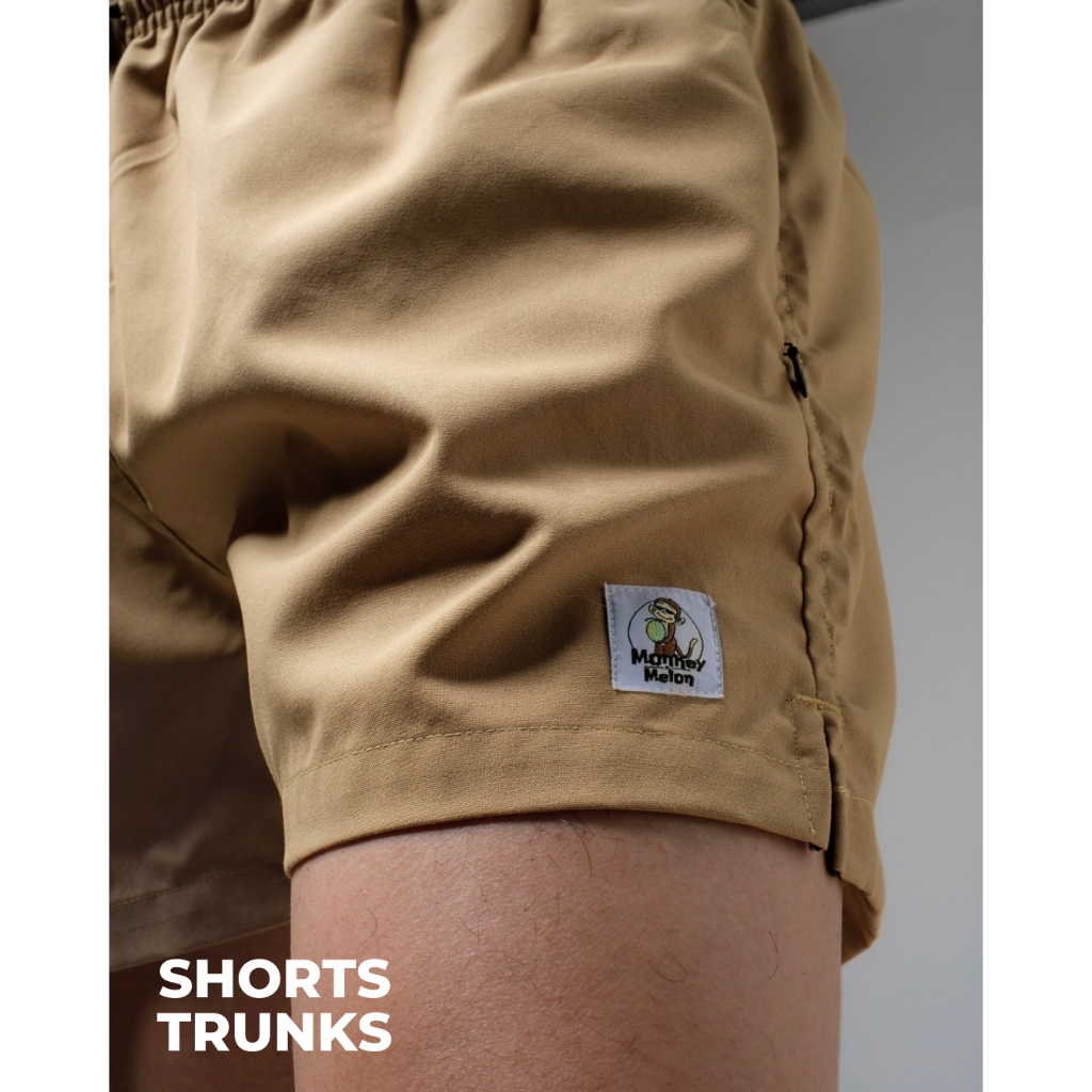 Monkey&Melon กางเกงขาสั้น สี Beige #New