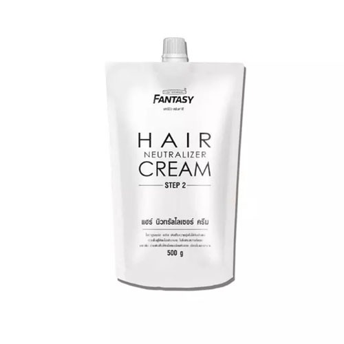 Carebeau Fantasy Hair Neutralier Cream Step 2 แคร์บิว แฟนตาซี แฮร์ นิวทรัลไลเซอร์ ครีมโกรกผมยืด 500 กรัม  17919