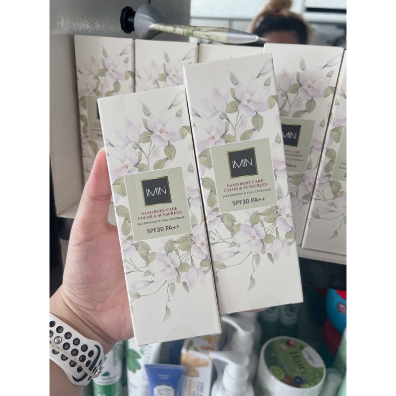 Imin Nano Body Care Color&Sunscreen บีบีทาตัว