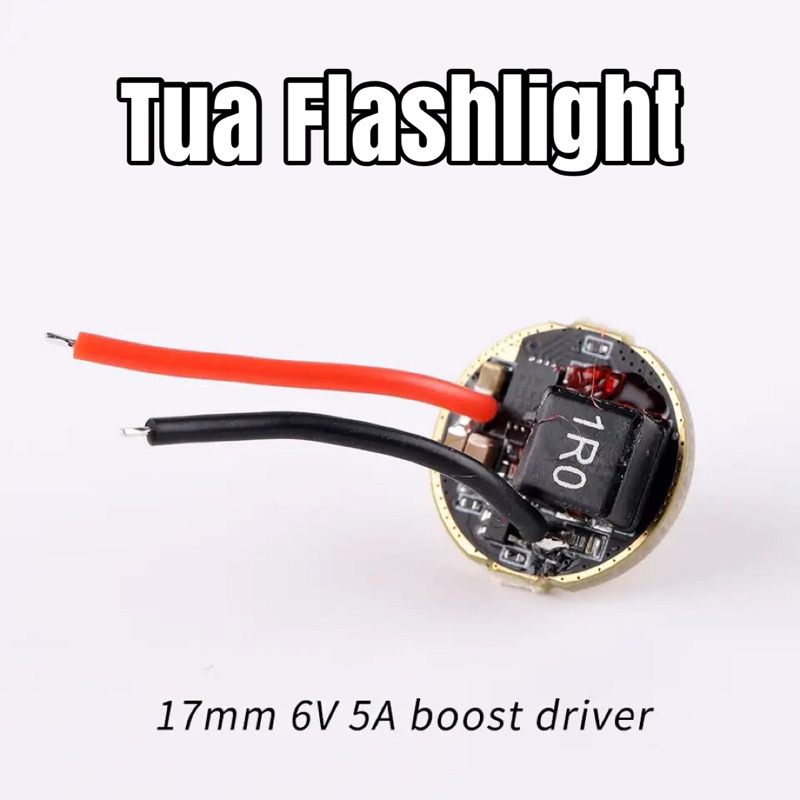 วงจรไฟฉายขนาด 17mm 6V 5A 12 กรุ๊ปโหมด