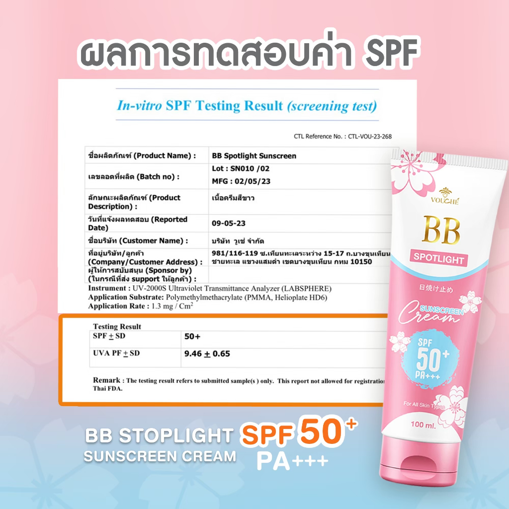 ⚡พร้อมส่ง⚡ บีบีทาตัวขาว บีบีกันแดด SPF50+++ บีบีทาตัว บีบีตัวขาว กันน้ำ กันเหงื่อ บีบีทาผิวกาย ราคา ถูกที่สุด ดีลบีเคเค แกลเลอรีภาพที่ 8