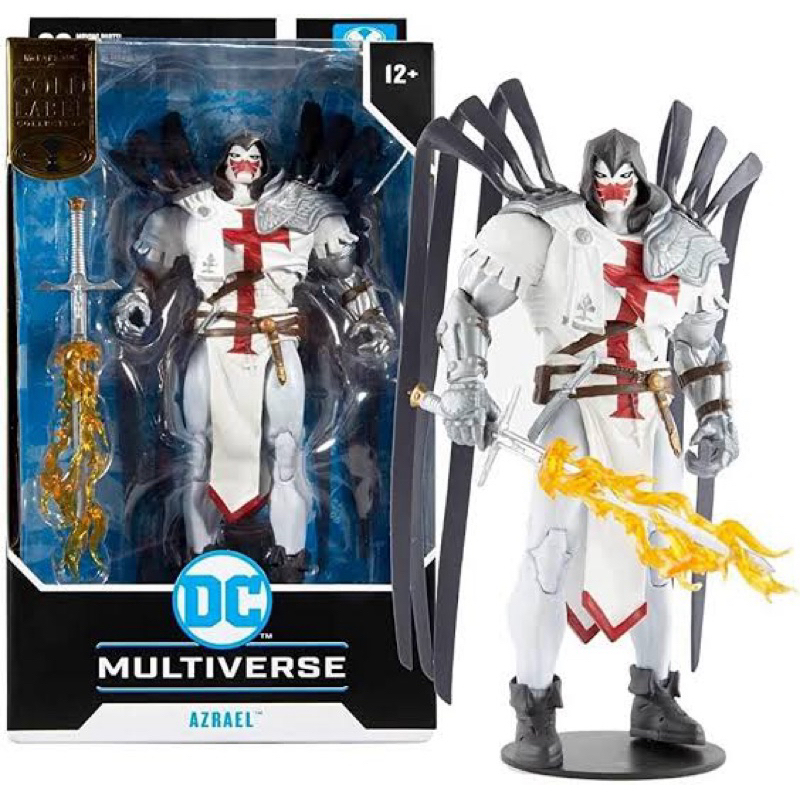 McFarlane 15171-8 DC Multiverse 7IN-Azrael White Templar (Gold Label)