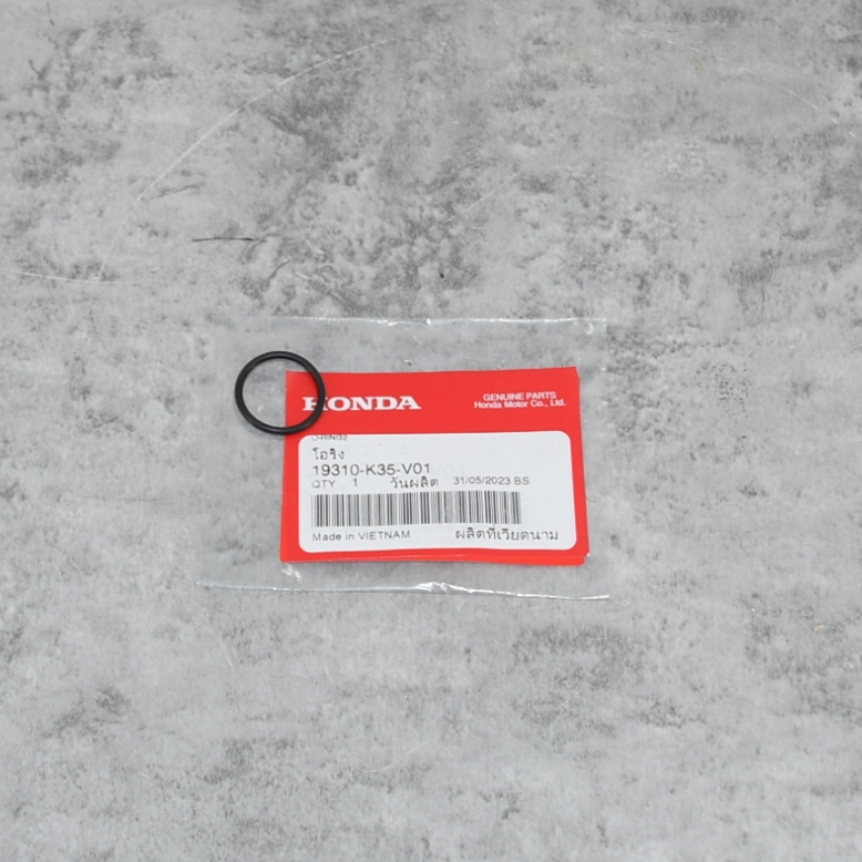 โอริงเทอร์โมสตัส (หมายเลข6) คลิ๊ก125i/PCX125 แท้ศูนย์ฮอนด้า ราคา/1ชิ้น 19310-K35-V01