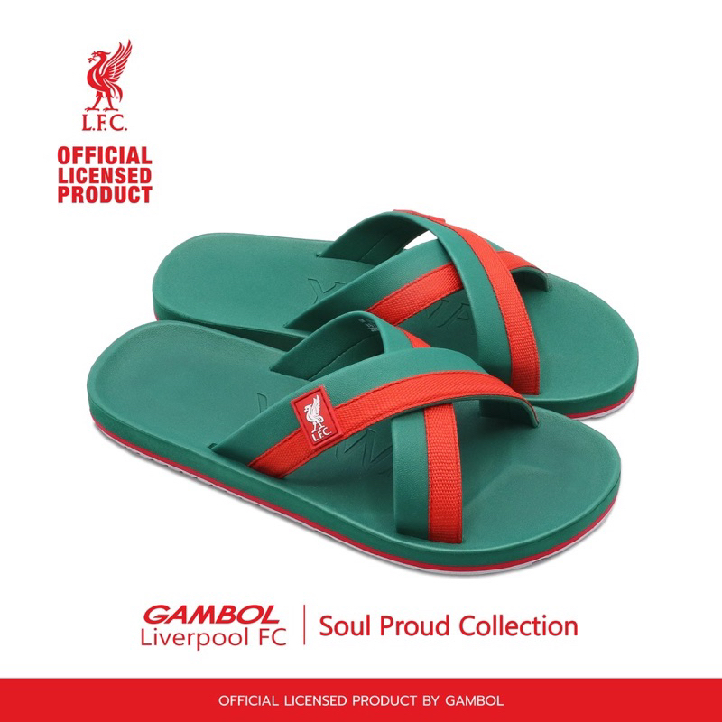 ส่งฟรี ! รองเท้าแตะ Gambol Liverpool FC รุ่น Pround Winner LW/LM12001 #36-46