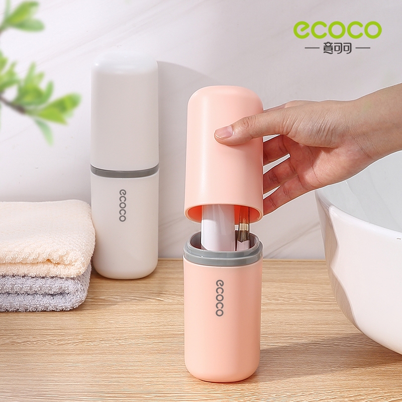 [พร้อมส่ง]Ecoco กล่องใส่แปรงสีฟัน แบบ พกพา สําหรับเดินทาง ห้องน้ํา มี 4 สี - รูปที่ 5