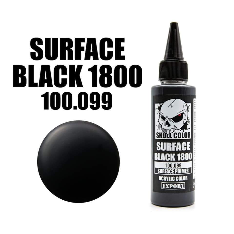 Skull Color 100.099 Surface Black 1800 60 ml