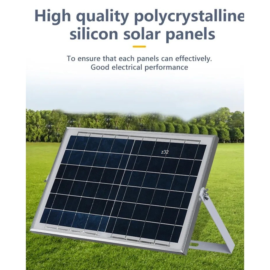 แผ่นโซล่าเซลล์ หลอดไฟนีออนโซล่าเซลล์ รุ่น 100W / 200W ไฟled ไฟส่องทาง ไฟโซล่าเซลล์