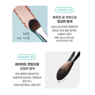 แท้💯พร้อมส่ง Fillimilli Bullet Blusher Brush 881 / Point Blusher Brush 885 แปรงปัดบลัชออนได้อย่างมืออาชีพ