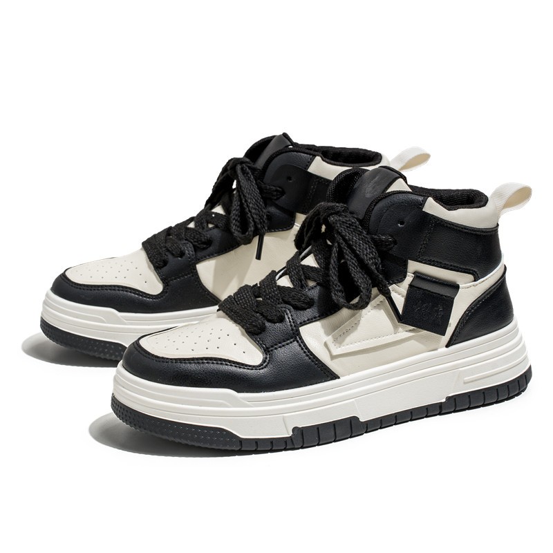 High Top รองเท้าผู้ชาย รองเท้าแฟชั่น รองเท้ากีฬา MRT977
