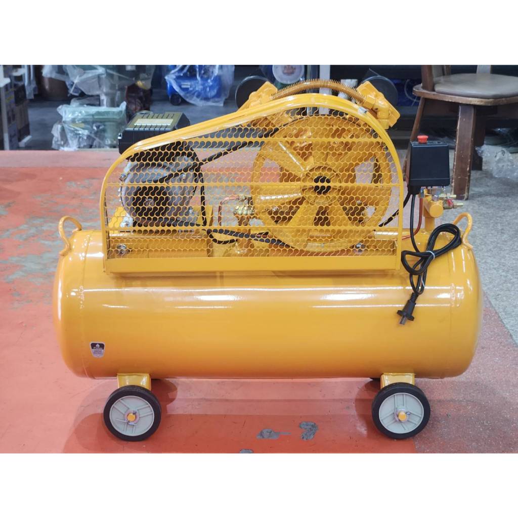 TIGER ปั๊มลมสายพาน มอเตอร์ 1.5 แรงม้า ขนาด 70 ลิตร กำลัง 1100 วัตต์ รุ่น TGA2-70M - รูปที่ 3