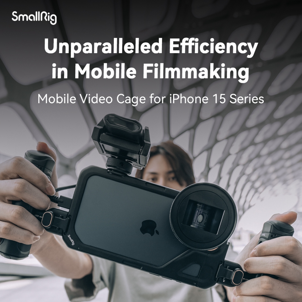 SmallRig Phone Cage Mobile Video Kit for i-Phone 15 Serires #4398 #4397 #4392 #4393 #4407 #4473 #4396 #4391