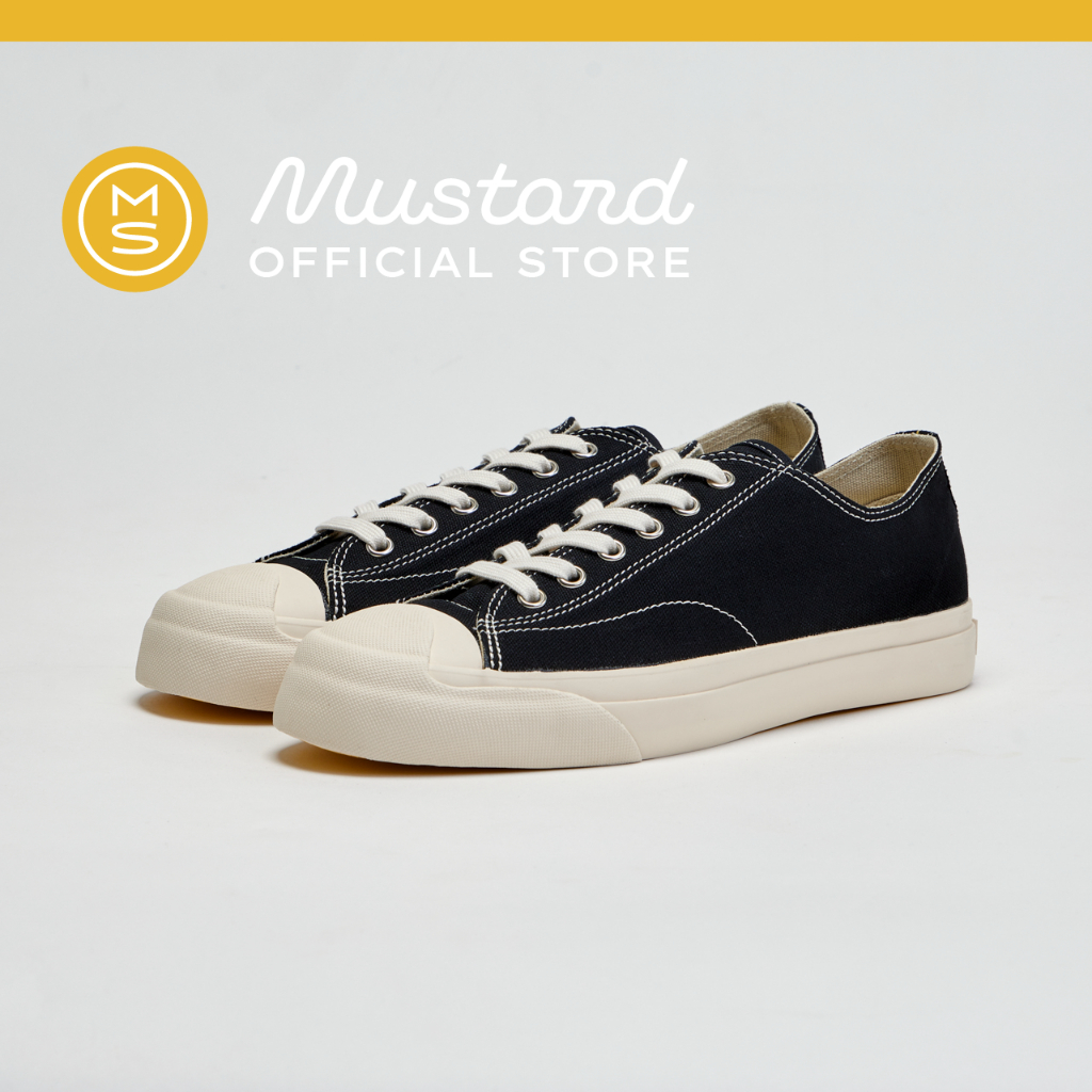 Mustard Sneakers Astro Black รองเท้าผ้าใบ
