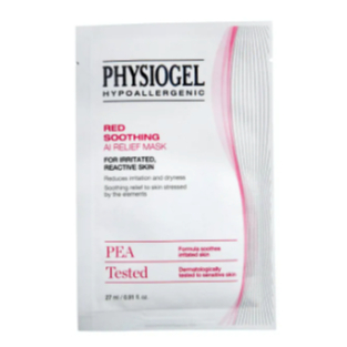 Physiogel RED soothing AI relief mask skin 27 ml (สีแดง) 1ซอง