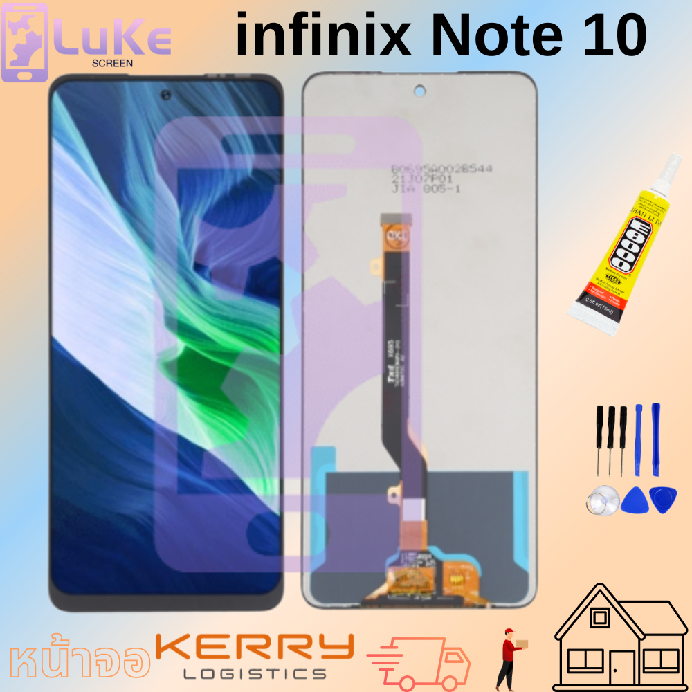 Luke หน้าจอ LCD Infinix Note 10 Note10 X693 / POVA2