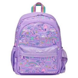 🎒Smiggle Virtual Classic Backpack  🎒สมิกเกอร์ กระเป๋าเป้ ขนาด 14-15 นิ้ว ลาย ม่วง-ยูนิคอนเค้ก พร้อมส่งในไทย 🛻