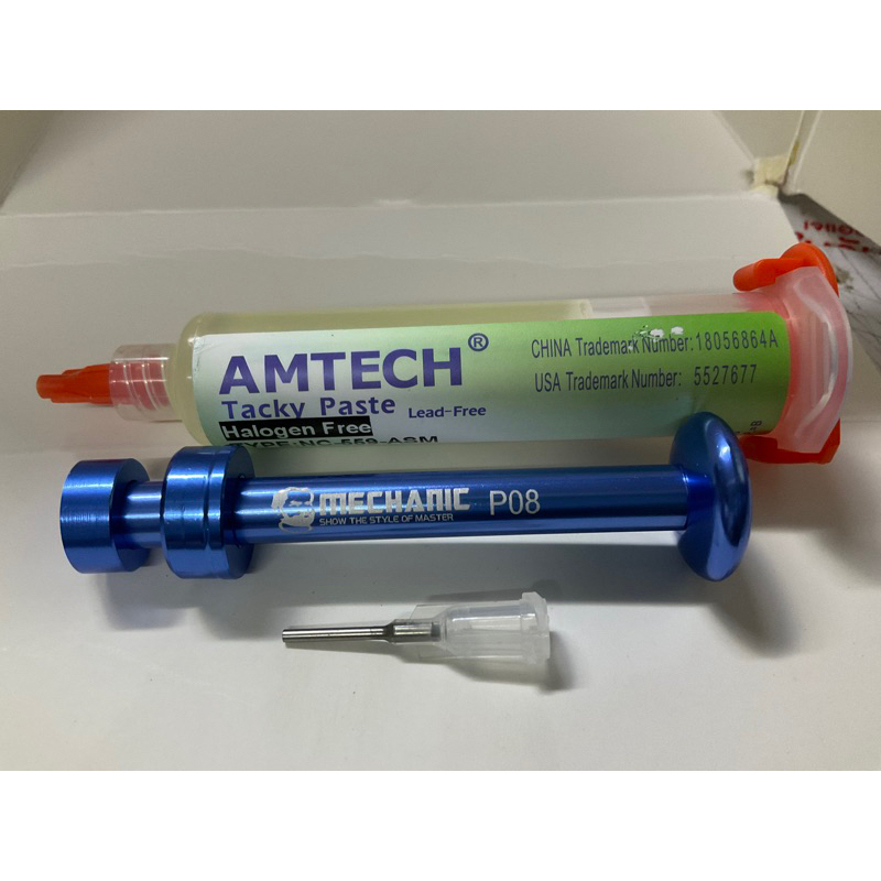 ฟลักamtech559+กดฟลัก+หัวเข็ม