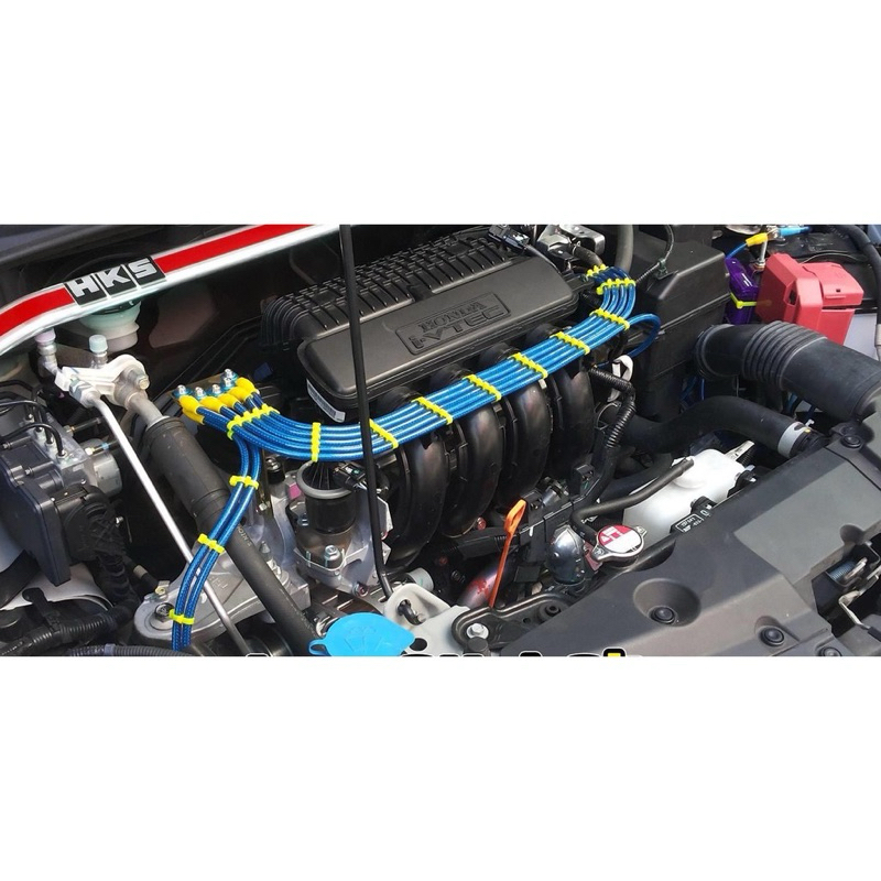 สายกราวด์วายHKS GROUND WIRE สีแดง ใช้ได้ทุกรุ่น มีให้5เส้นด้วยกัน ราคาไม่แพง งานดี งานทน งานคุณภาพ - รูปที่ 2