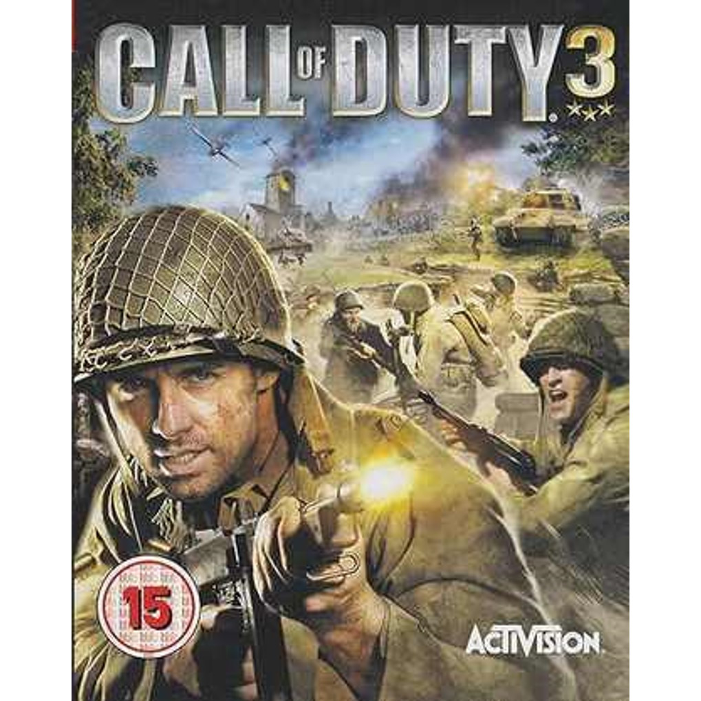 แผ่นเกมคอม PC - Call of Duty 3