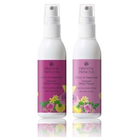 ฉีดตัว ฉีดผม Oriental princess Story of Happiness Hair Cologne Spray 100ml สเปรตัวหอม ฉีดผมหอม thumbnail 4