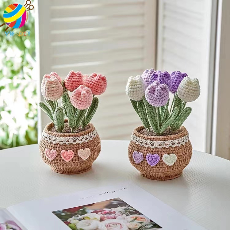 เส้นด้ายไหมพรมถักโครเชต์ 50 กรัม สําหรับถักนิตติ้ง DIY ราคา ถูกที่สุด ดีลบีเคเค แกลเลอรีภาพที่ 3