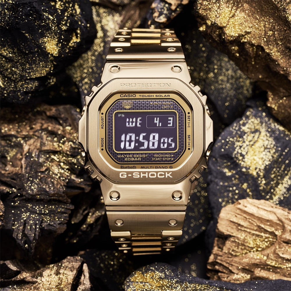 CASIO G-SHOCK GMW B5000 GD9 Full Gold Metal Limited