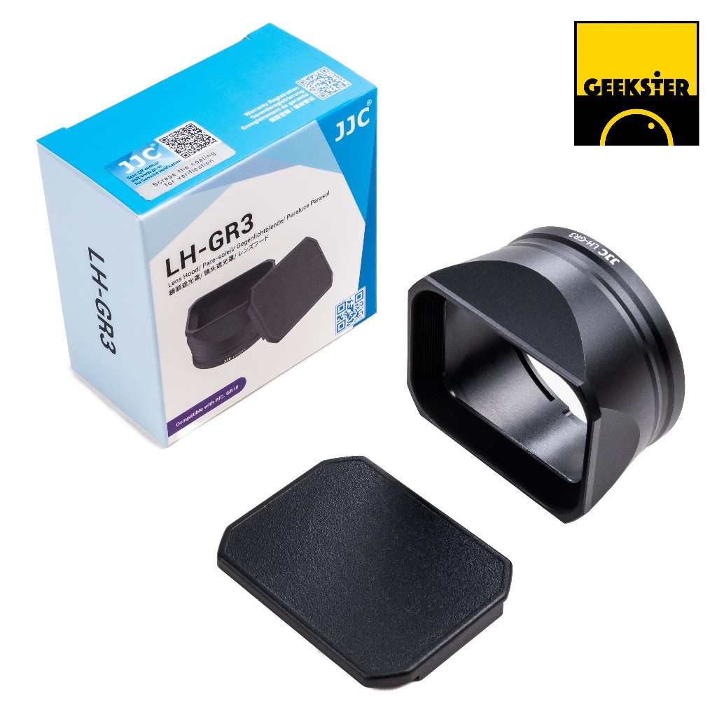 ฮู้ด RICOH GR3 / GR3X ( JJC Ricoh GR III Square Hood Ring / GRIII 3 / 3X / LH-GR3 / LH-GR3X / สี่เหลี่ยม )